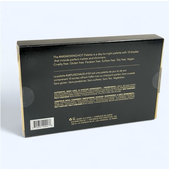 🆕 ISH IMSMOKINGHOT PALETTE 10 Shades Eyeshadow Collection, Clean Beauty - Picture 5 of 12